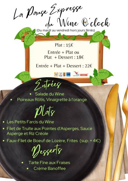 Plat du Jour avec Terrasse Uzès, Remoulins