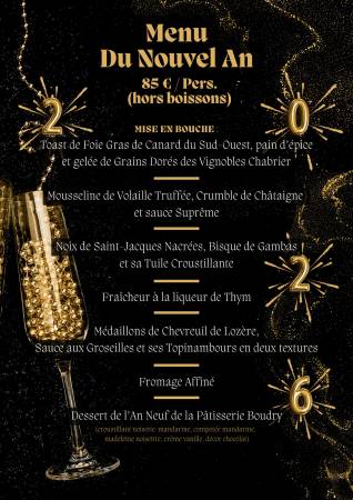 Dîner réveillon nouvel An Uzès, Remoulins, Pont du Gard